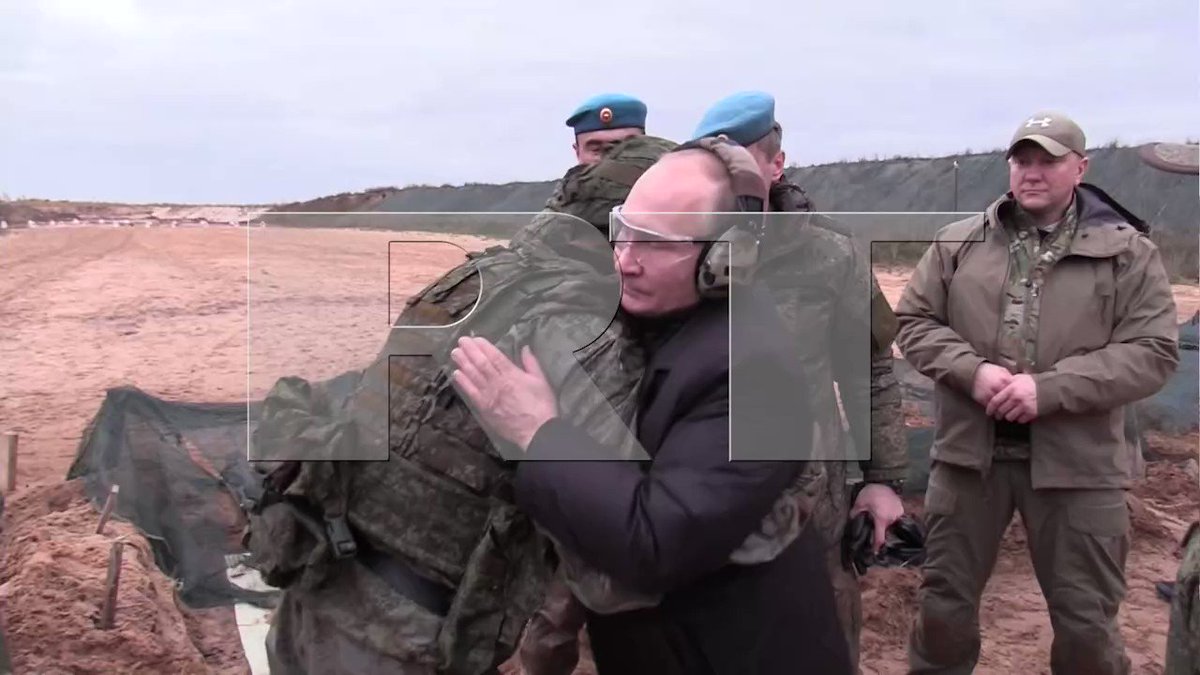 Путин на полигоне 2022