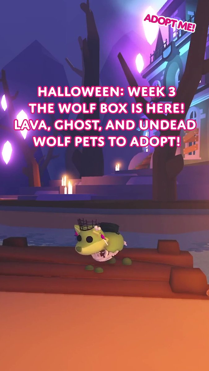 Adopt Me Halloween Update! Opening Wolf Boxes!