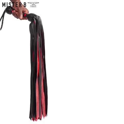 Top-quality and hand-crafted, the Mister B Impact Premium Leather Flogger is the best whipping tool for