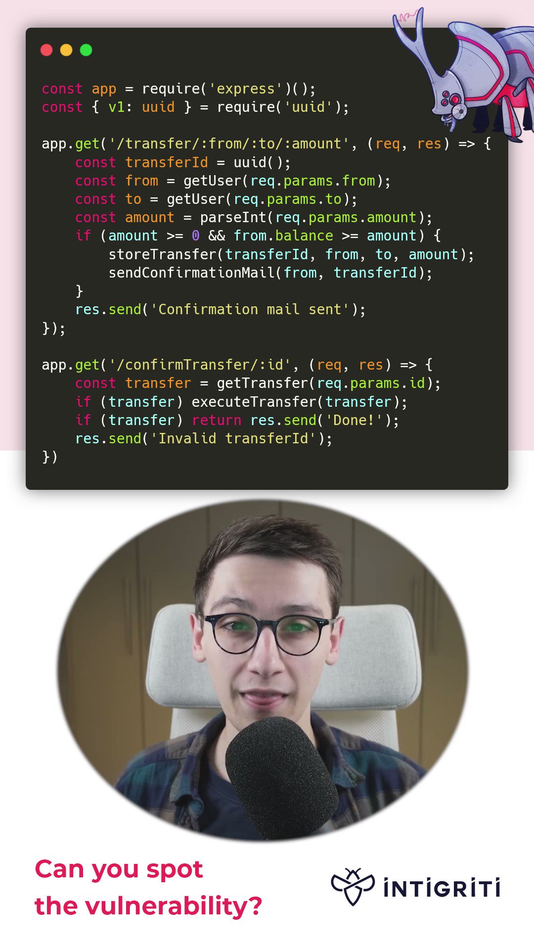 INTIGRITI on Twitter "Were you able to spot the vulnerability in