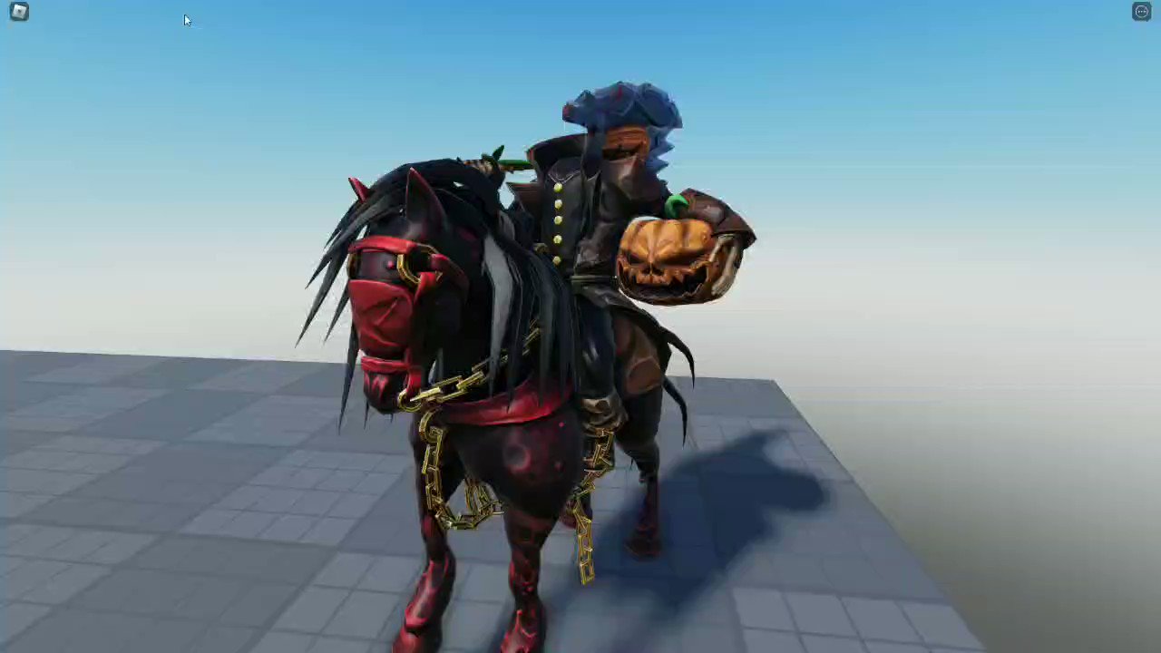 RBXNews on X: The #Roblox Headless Horseman has returned! 🎃🐎 Headless  Horseman:  Render by: @MastlyFX   / X