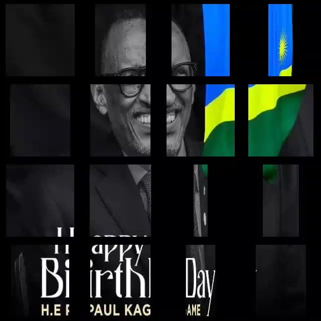   Happy birthday HE Paul Kagame 