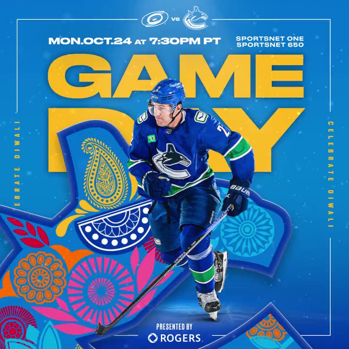 Vancouver Canucks on Twitter: "Join us for our 6th annual Diwali Night