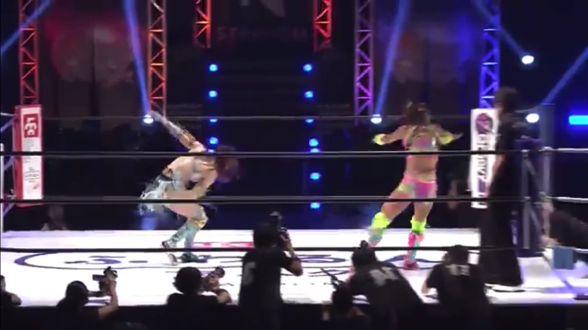 フワちゃんが本気でプロレス参戦！プロレスファンを唸らせる衝撃技連発！
