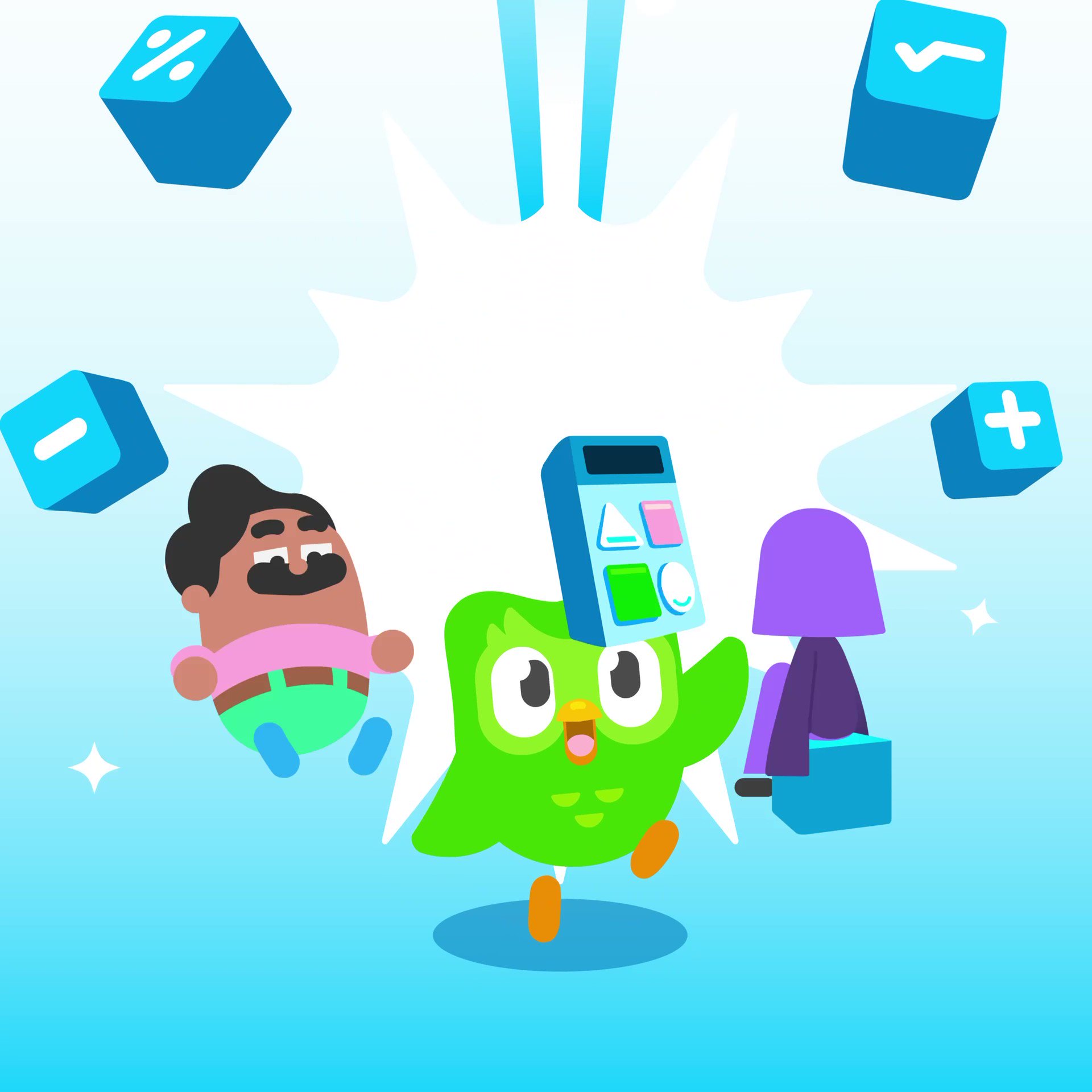 Duolingo on twitter konryd as long as they are logged into the