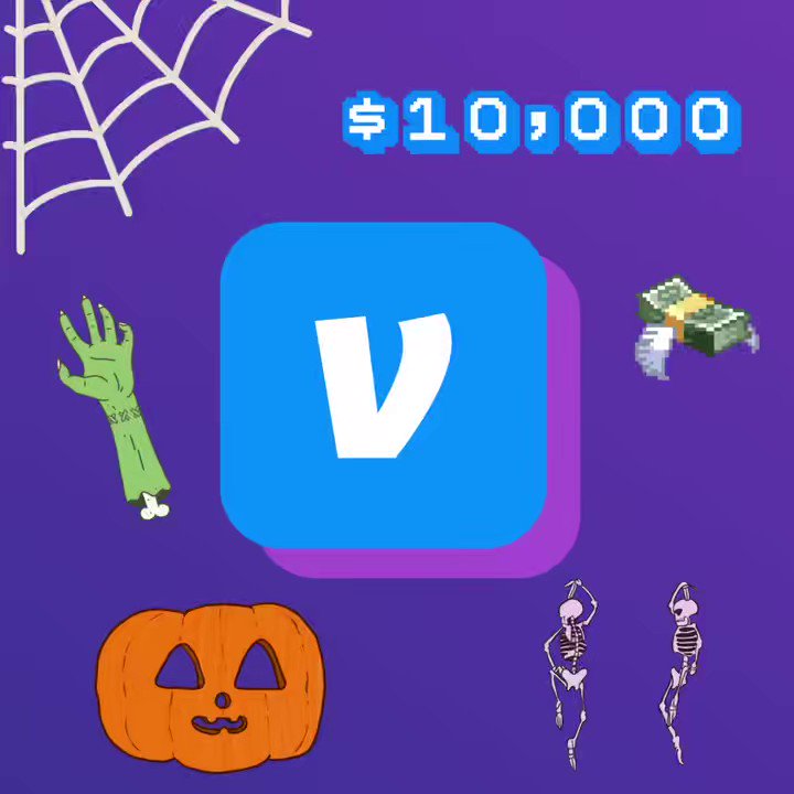 Venmo on Twitter "Boo! It’s a scary good giveaway. Follow and drop