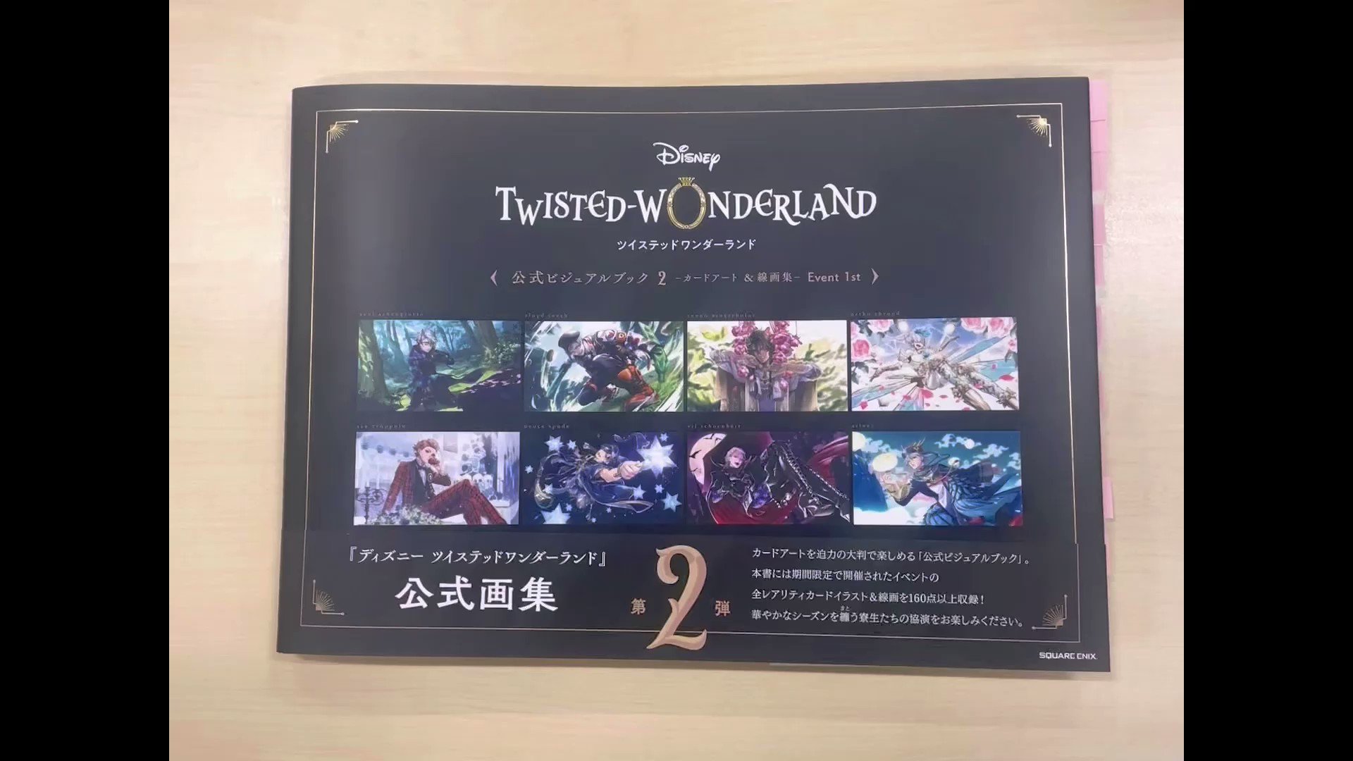 正規品販売! ディズニーツイステッドワンダーランド 公式ビジュアル