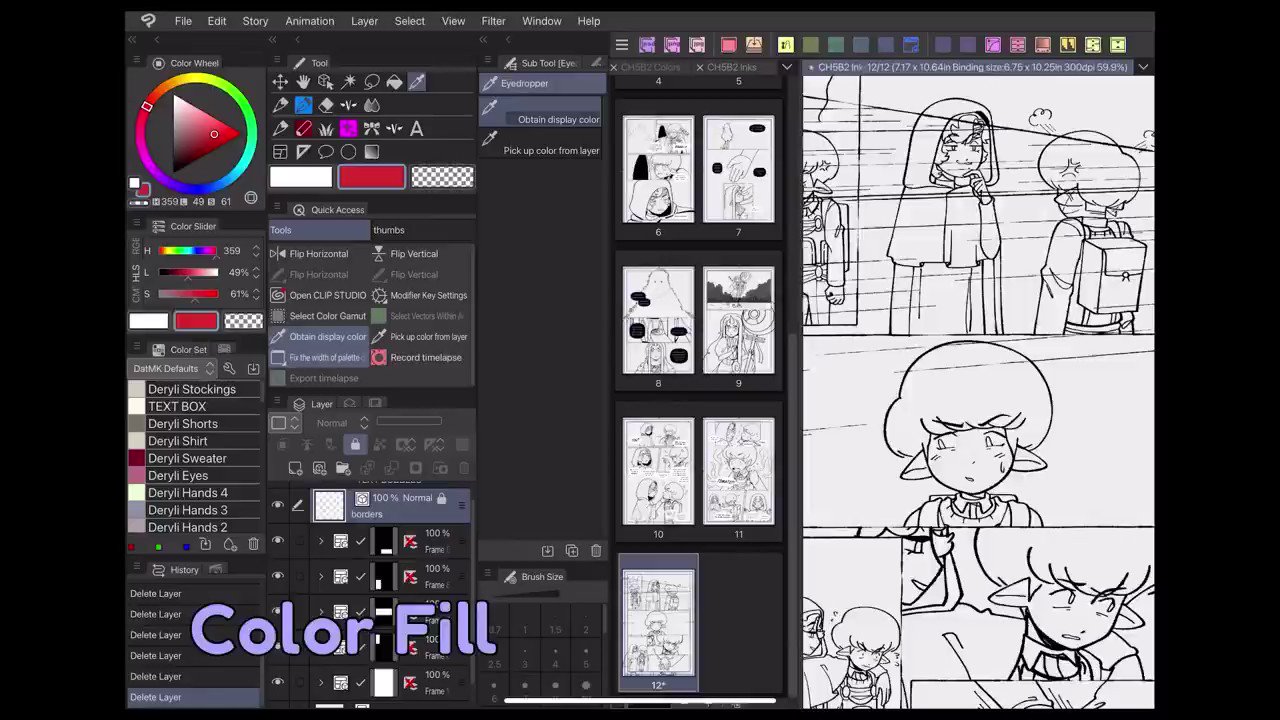 how to duplicate clip studio paint