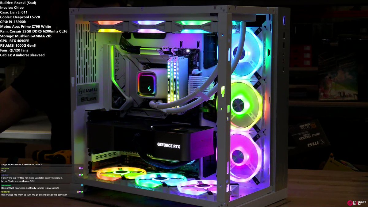 Lalion pc builders DREAM PC BUILD! 5950X and 3080 VISION in an ALL WHITE LIAN