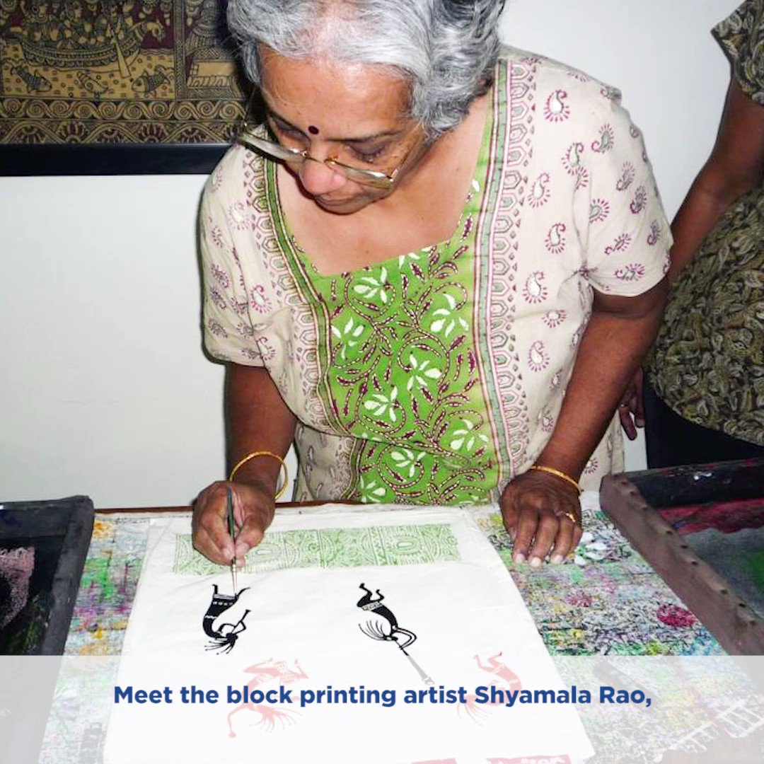 The Better India on Twitter "Known for her incredible block printing