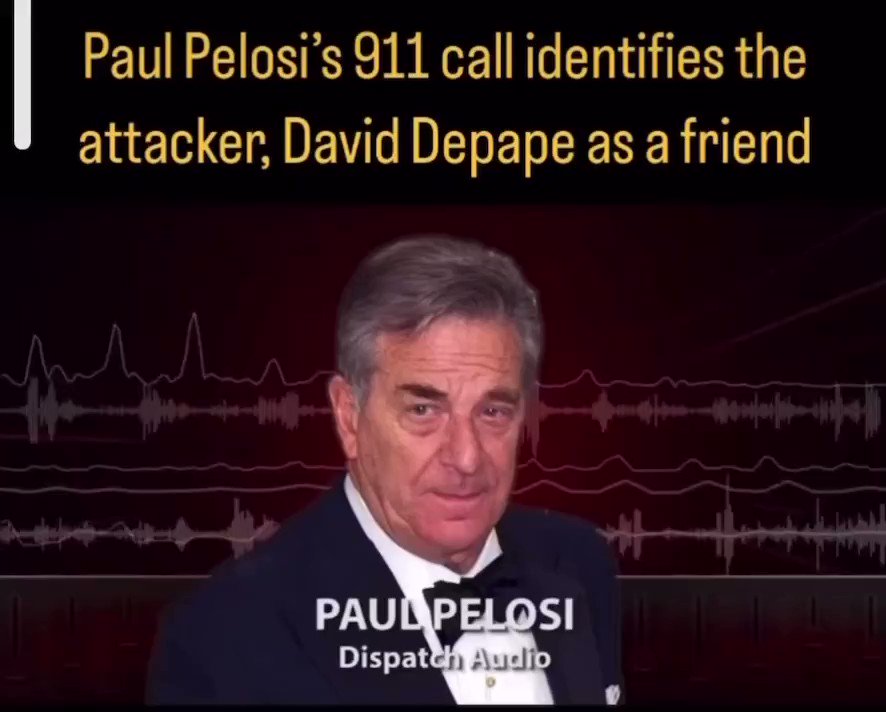 Read more about the article Paul Pelosi’s 911 call reveals he knew the man, his name is David and describes