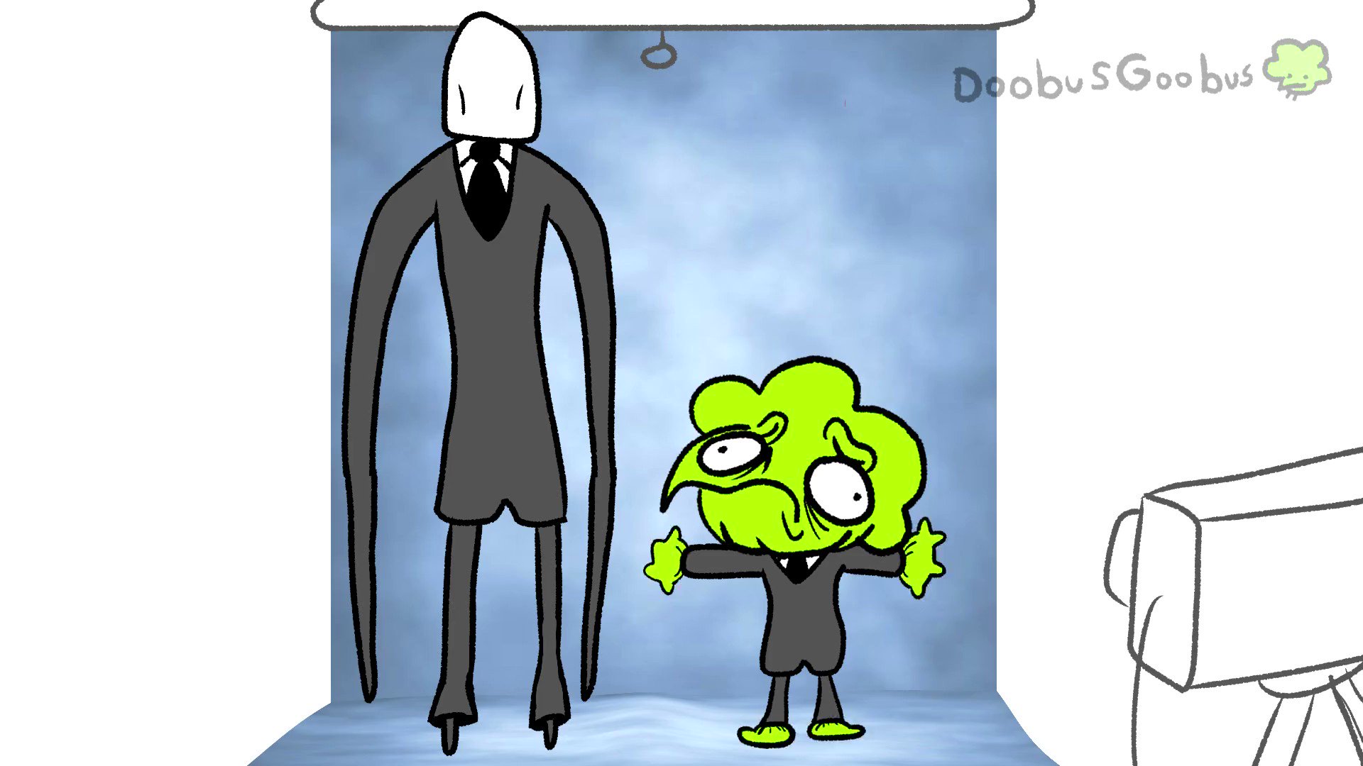 Doobus Goobus on Twitter: “Slender Man parody in 2022, yes really