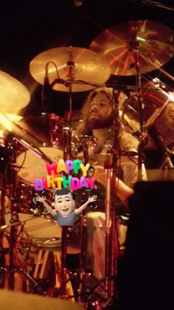 Happy birthday
Bob Siebenberg 