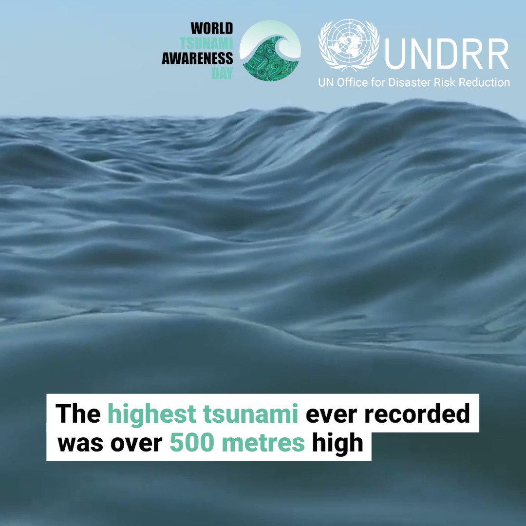 Highest tsunami wave ever recorded