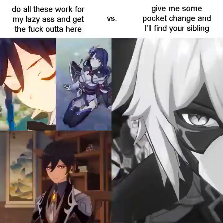 She be the real giga chad fr Genshin Impact