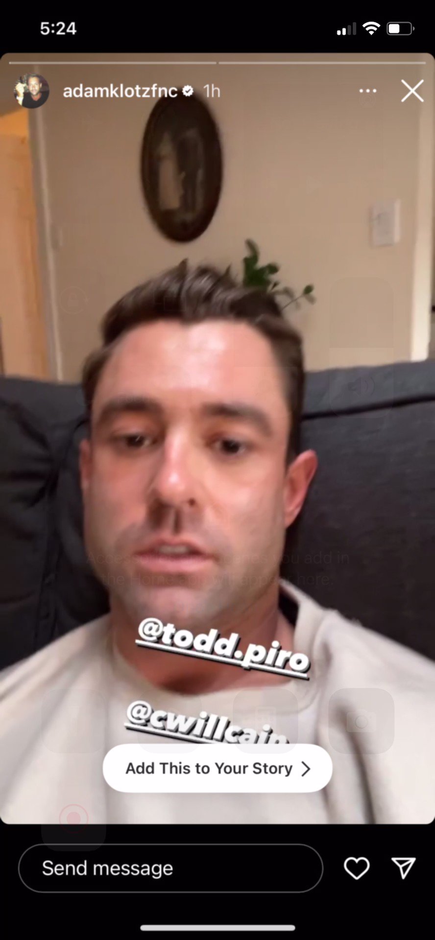 adam klotz (AdamKlotzFNC) / Twitter