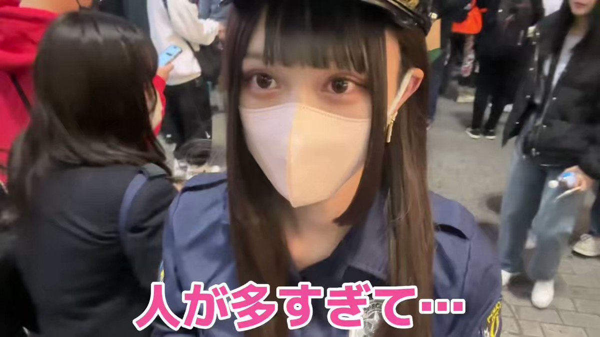女装してハロウィンに行った男の娘。可愛すぎて勘違いされまくる♡