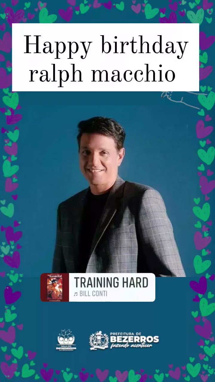 Happy birthday ralph macchio have a awesome day    