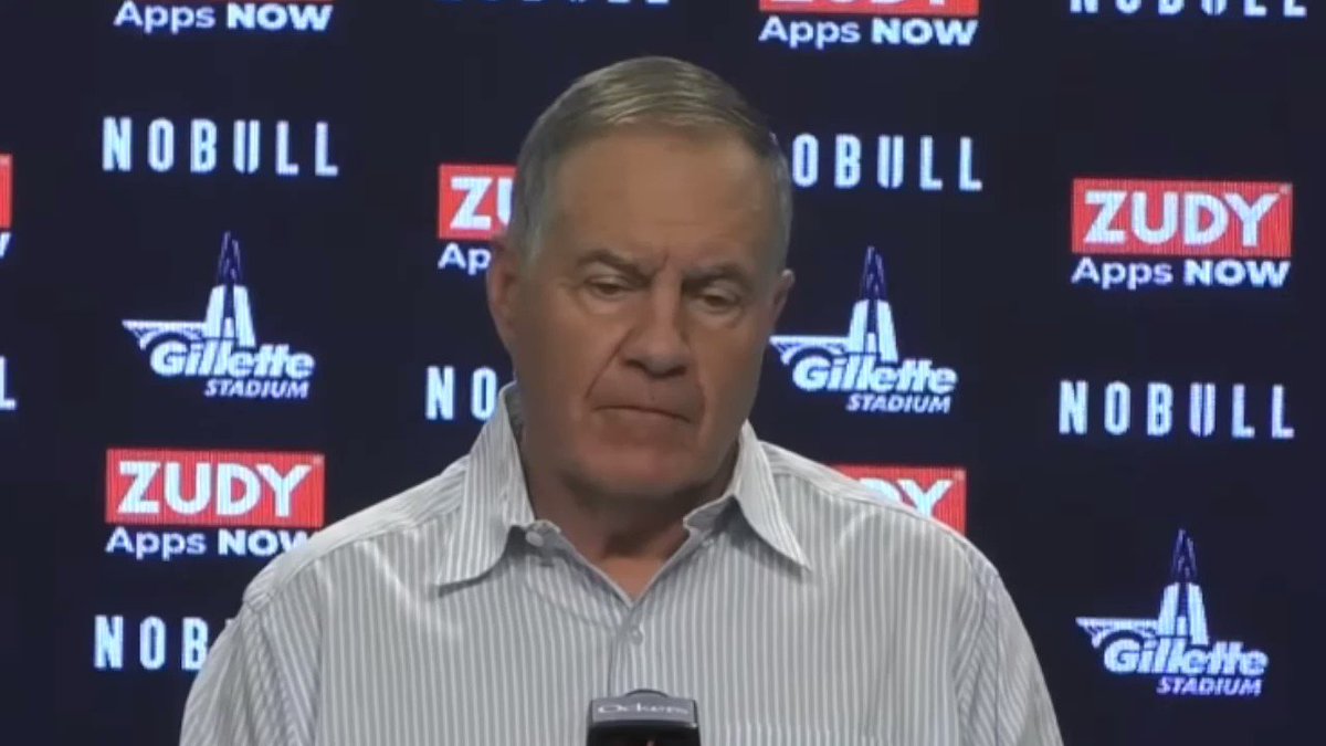 #Patriots HC: Bill B. discussing the #Colts D-line.
After talking about DeFo, Yannick, and Big Grove:

