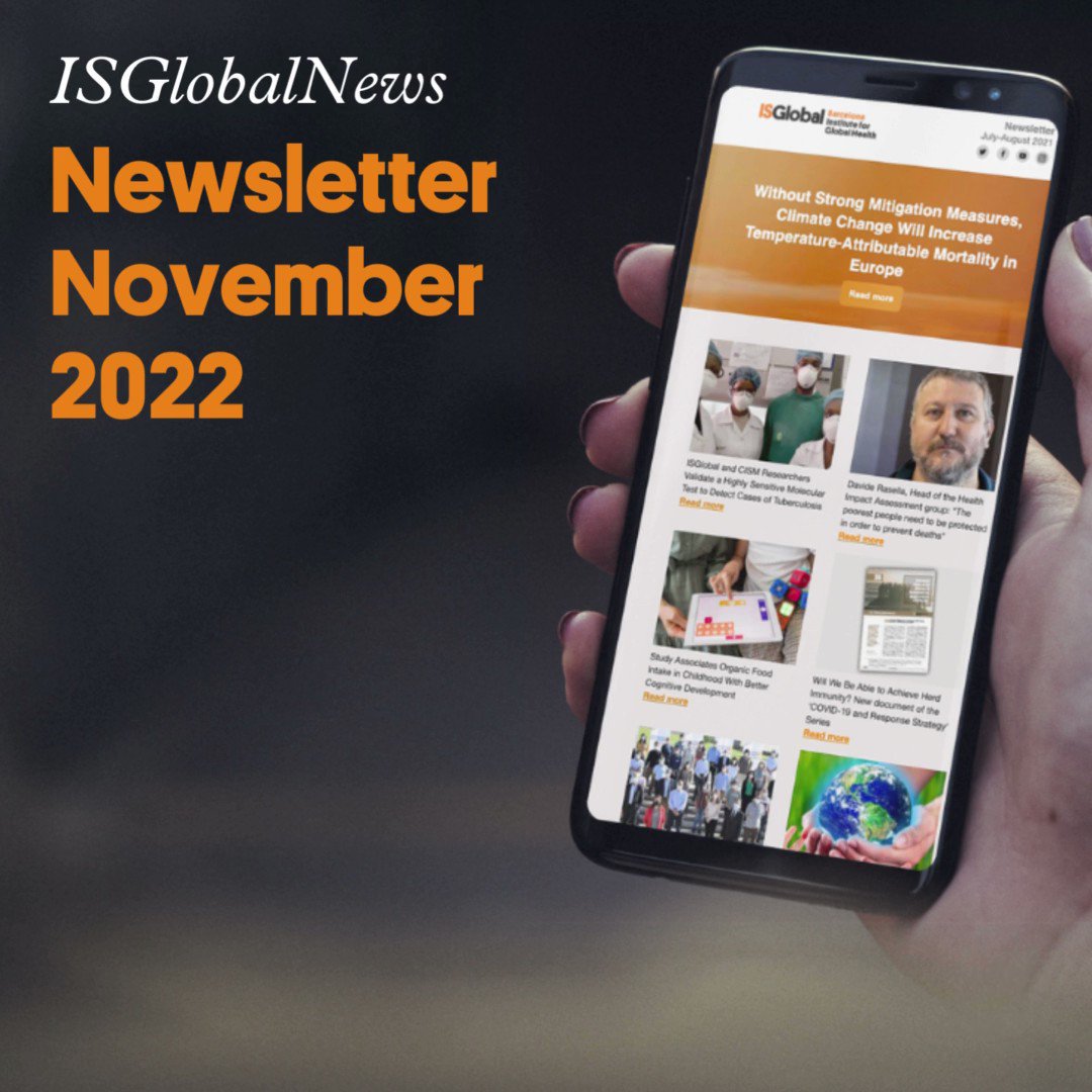ISGlobal on Twitter "📣 Our November newsletter is out! We look at the