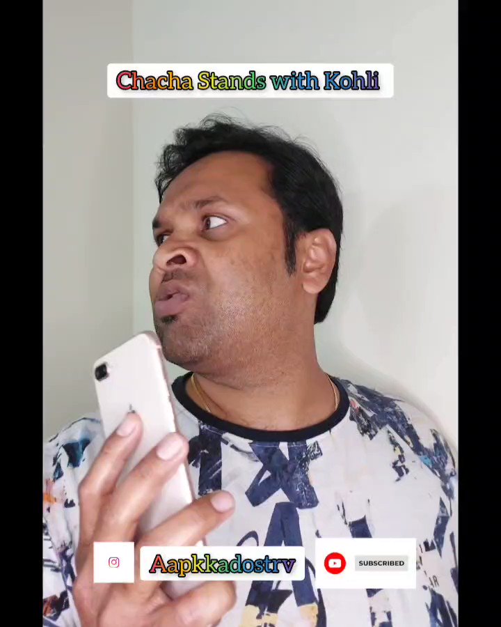 Chacha Stands with Virat Kohli.. Do you ? HAPPY BIRTHDAY KING KOHLI.. 