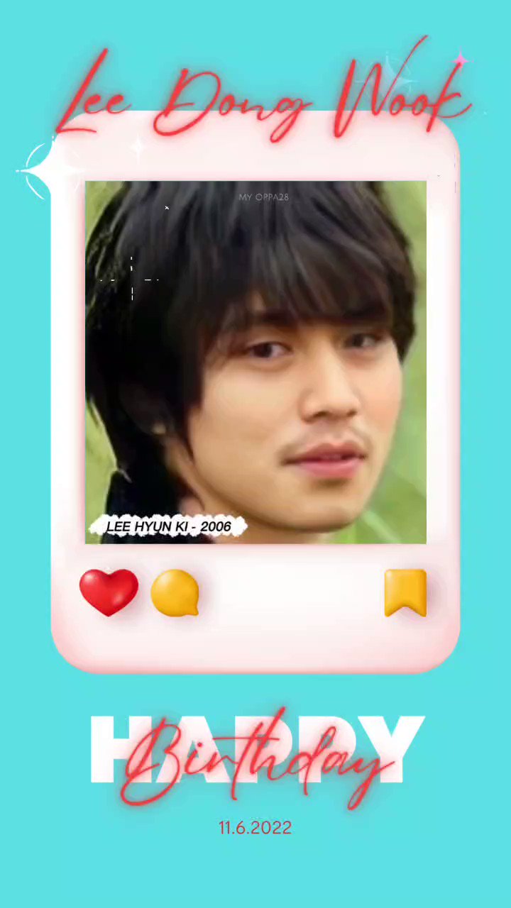 Happy Birthday Lee Dong Wook   full video 
