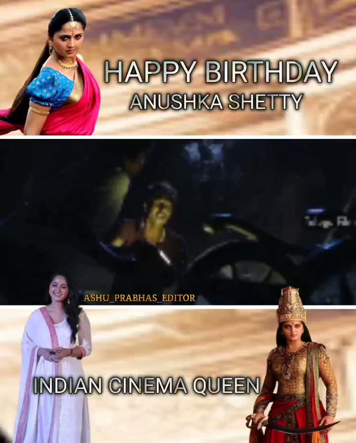 Happy Birthday Anushka Shetty  Indian number 1  female  actor   