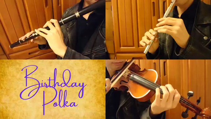 【🇮🇪 23歳になりました！🎉】①オリジナル曲作った～🎂"Birthday Polka"今後ともケルト北欧の笛(&amp