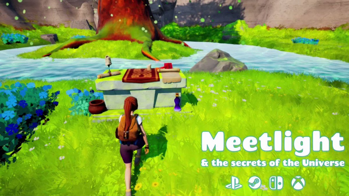 MeetLight and the secrets of the universe no Steam