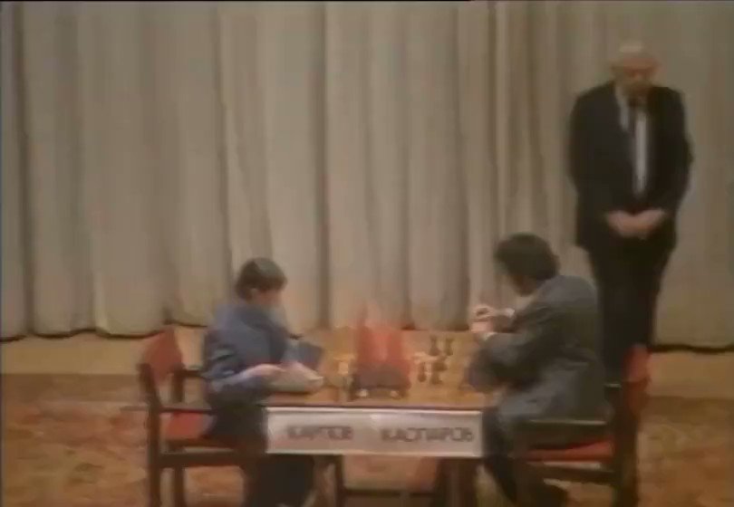 Kasparov - Karpov World Championship Match (1987) chess event