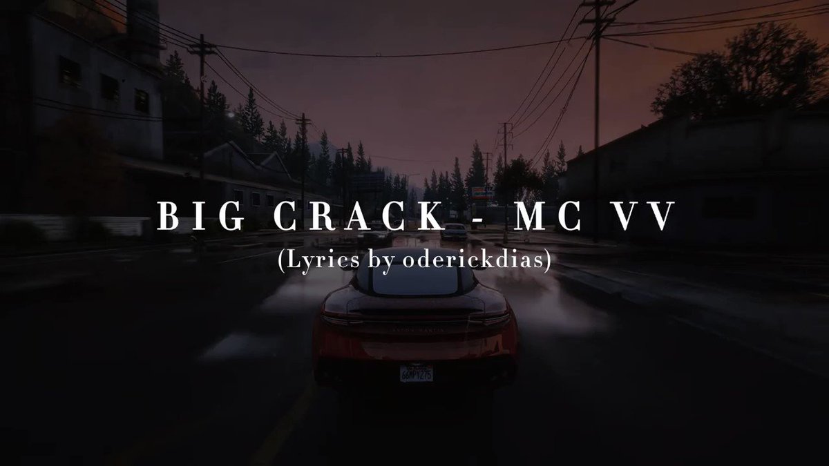 BIG CRACK 2 - MC VV (Letra/Lyrics) 