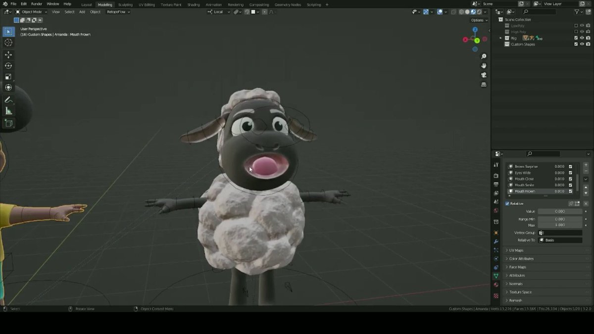 Amanda the Adventurer RIGGED | 3D model