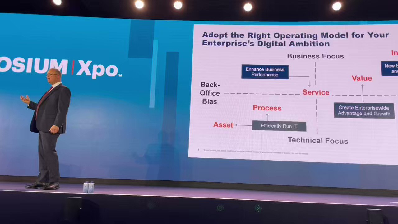Gartner on Twitter "Live from GartnerSYM Implementing a New