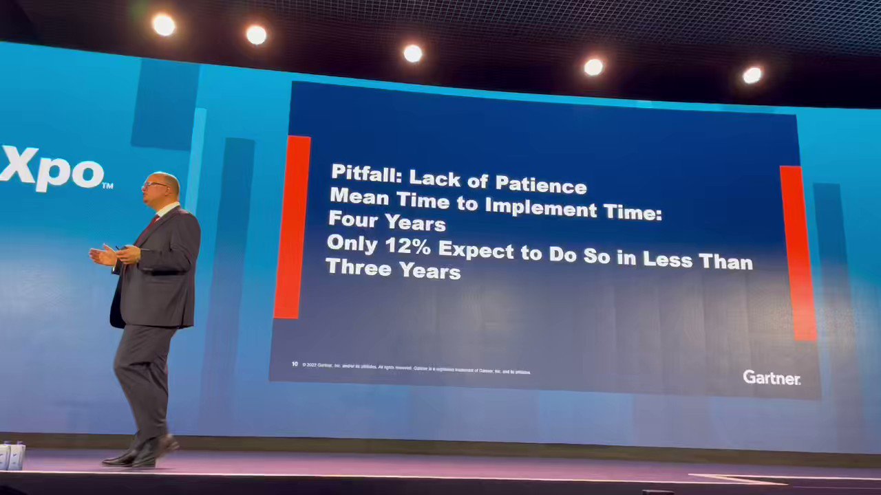 Gartner on Twitter "Live from GartnerSYM Implementing a New