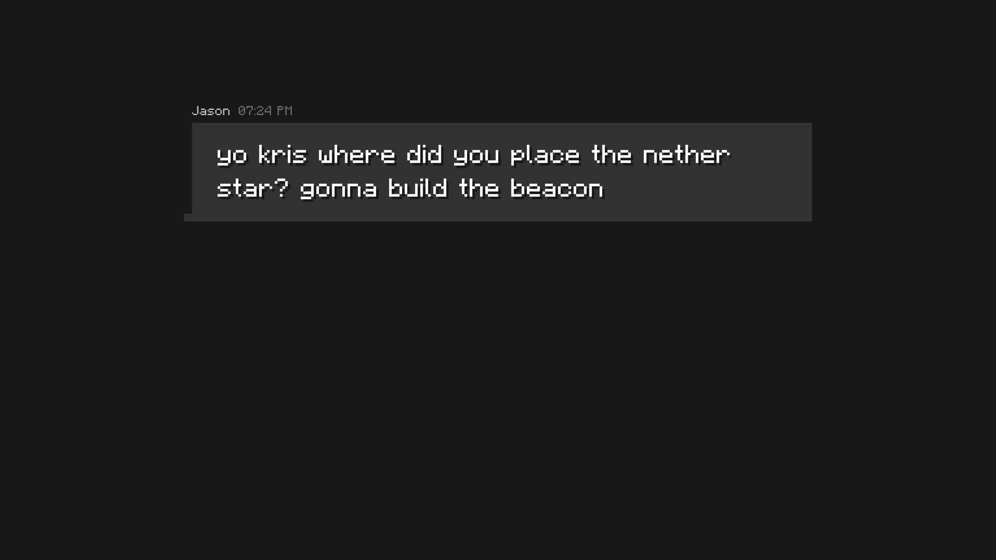 Essential mod on twitter we added a reply function to minecraft what