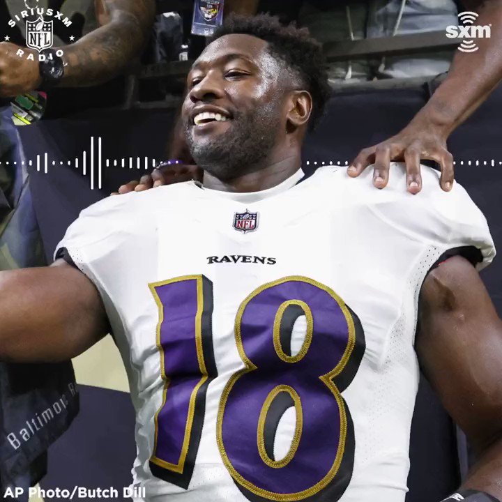 SiriusXM NFL Radio on X: It's pretty sweet and I'm really enjoying it. I  can't wait to see what we all have in store here. @Ravens Linebacker  Roquan Smith on getting adjusted