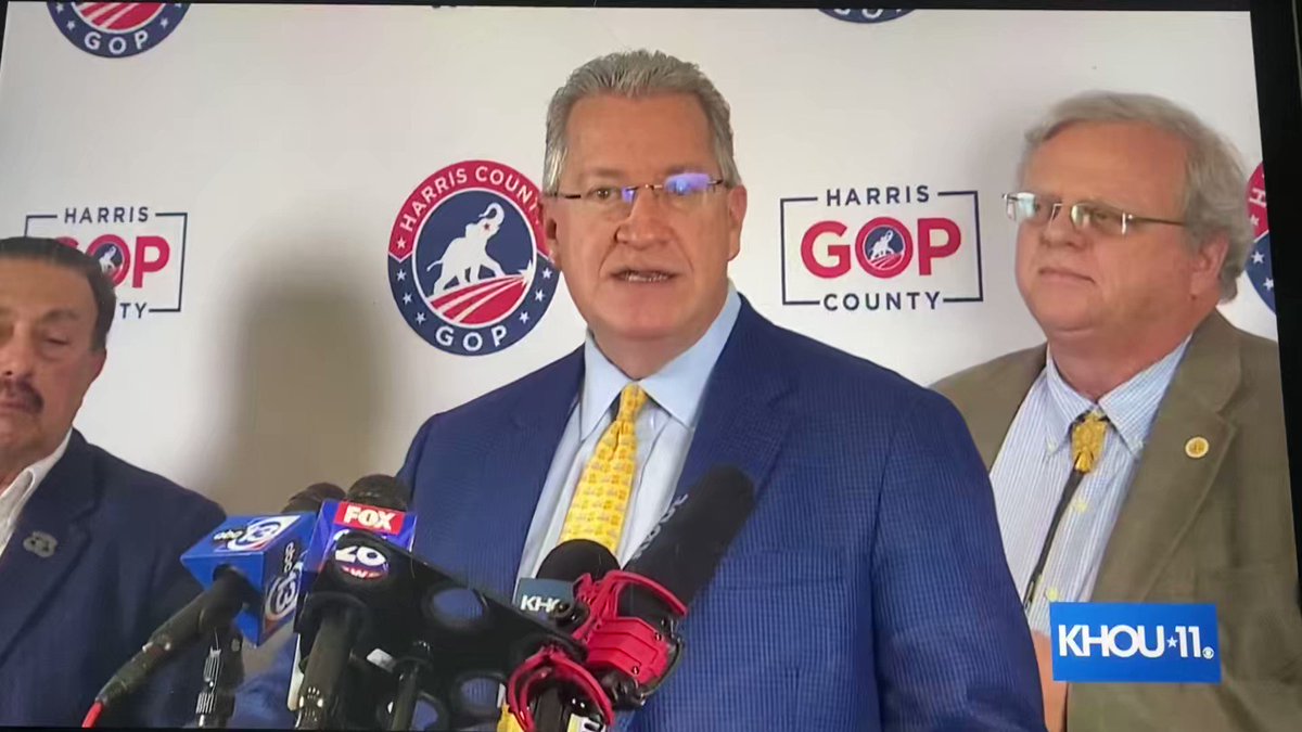 Read more about the article WATCH: Harris County GOP lists out all the anomalies on Election Day that specif