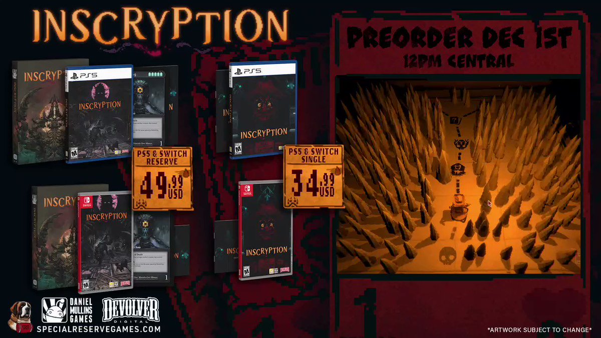 Inscryption Switch 限定版 Inscryption - Nintendo Switch - New/Sealed - Special Reserve