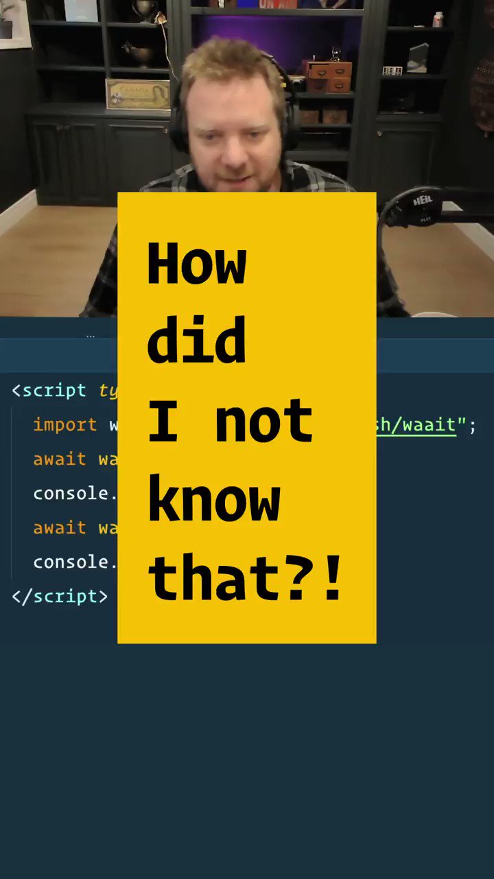Wes bos on twitter did you know you can use type module in a