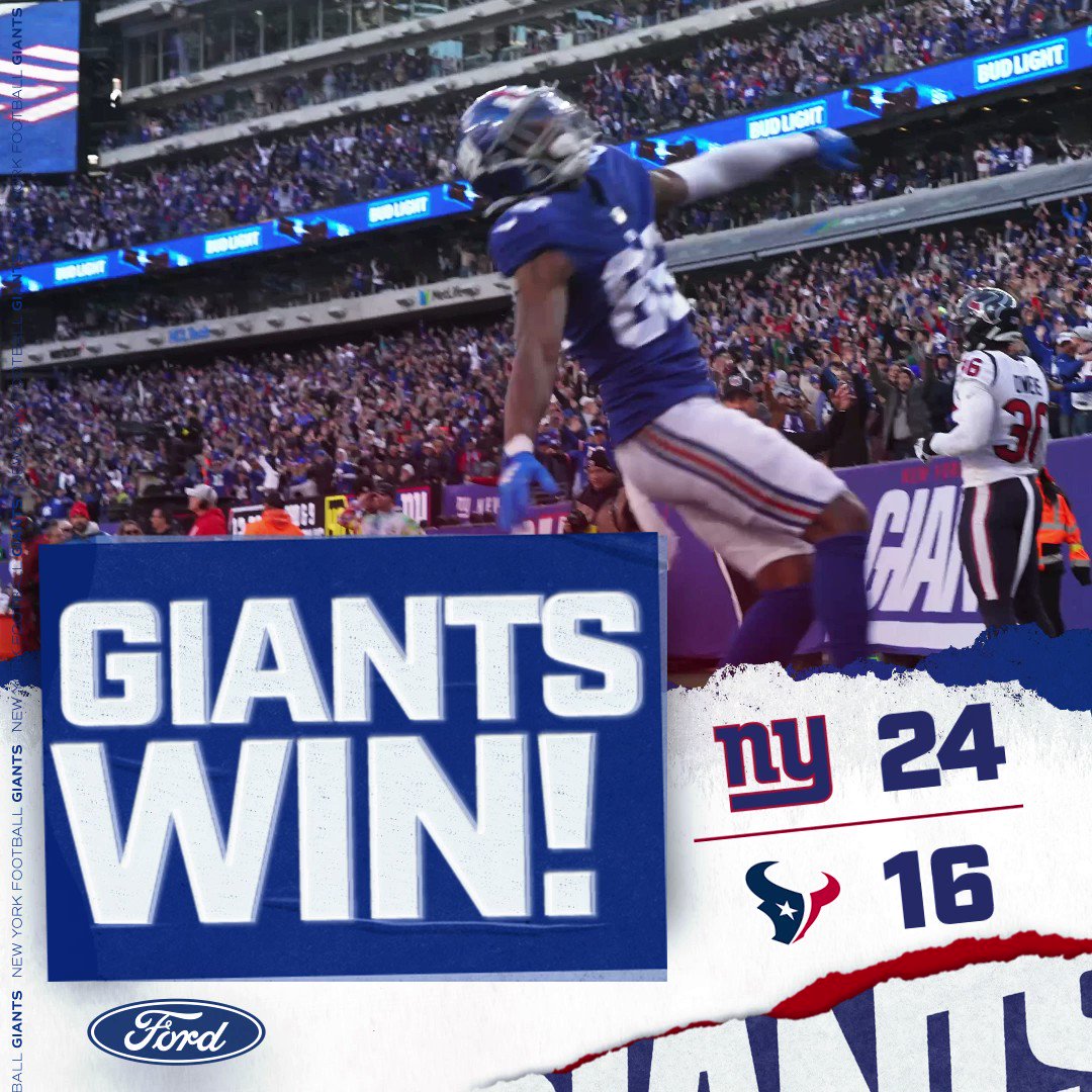 new york giants win