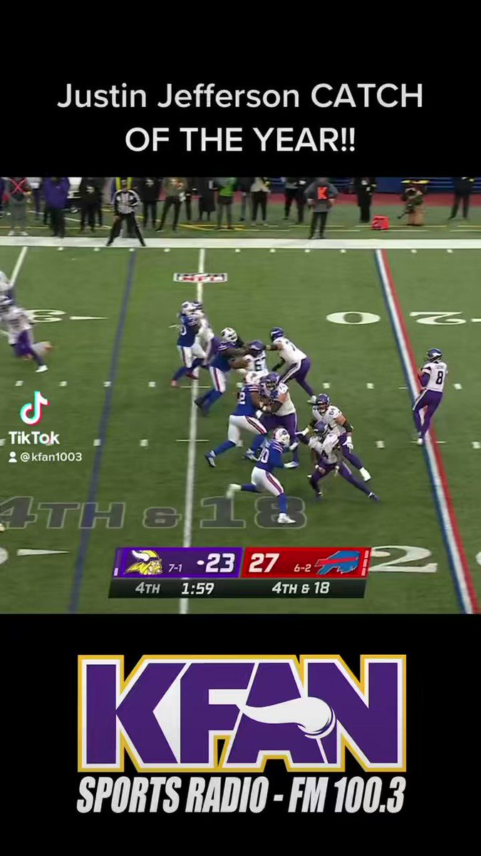 KFAN1003 on Twitter "Don’t the scenario, 4th and 18, down by