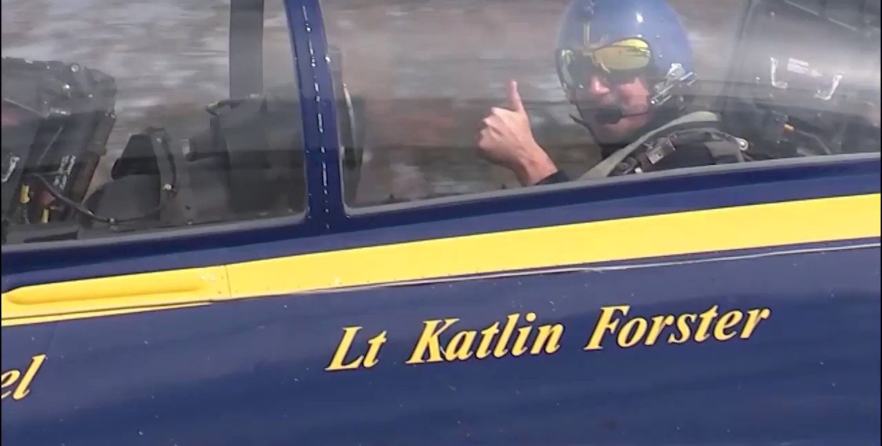 @weatherchannel: November is National Aviation History Month ✈️Recently, @JimCantore’s producer @StevePetyerak experienced the opportunity of a lifetime: flying with the @BlueAngels! Would you ever do this?