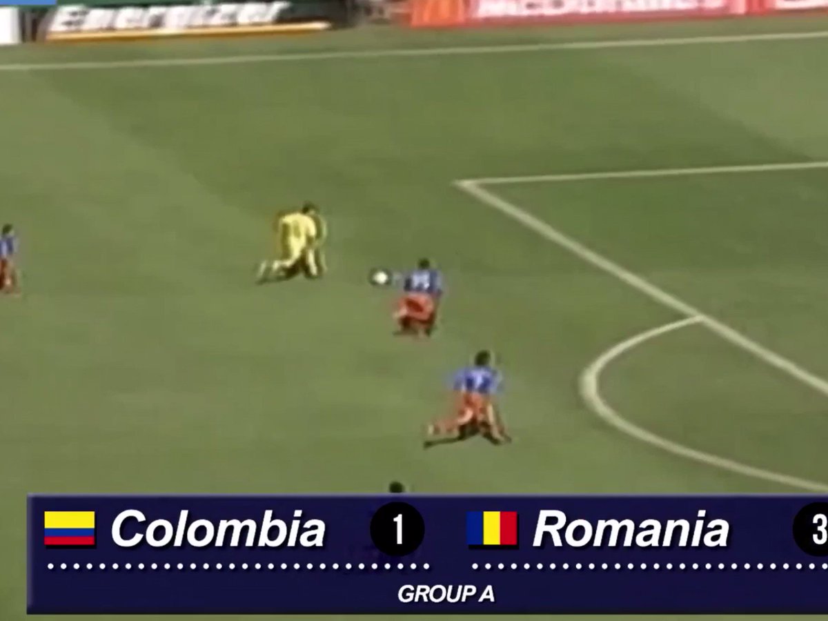 Colombia vs Romania Football Matchup - Year