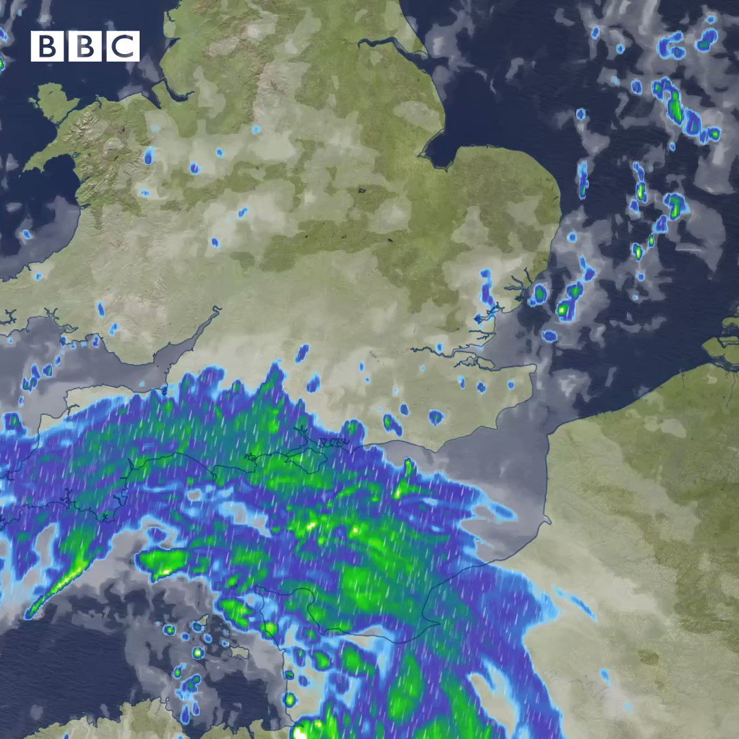 @bbcweather: Showers, heavy rain then showers again for SE Eng so there’s a risk of some localised flooding and disruption later. 💦⚠️ Warning issued BBC Weather (@bbcweather) / Twitter