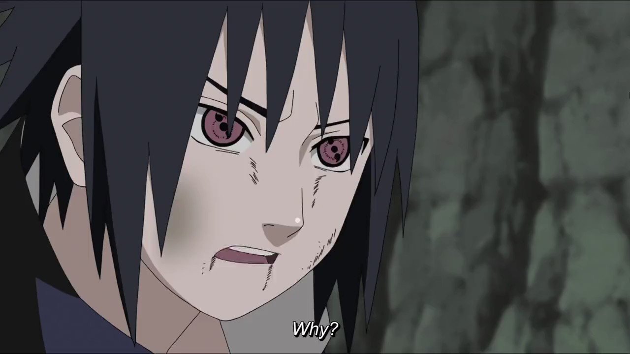 Sasuke unlocks his third tomoe