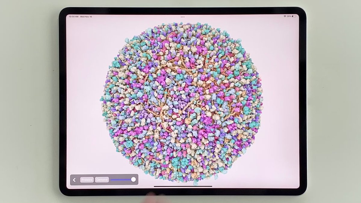 An insane demo of 3D performance on the iPad using SwiftUI + custom metal API rendering engine. 🤯 Mind Blowing