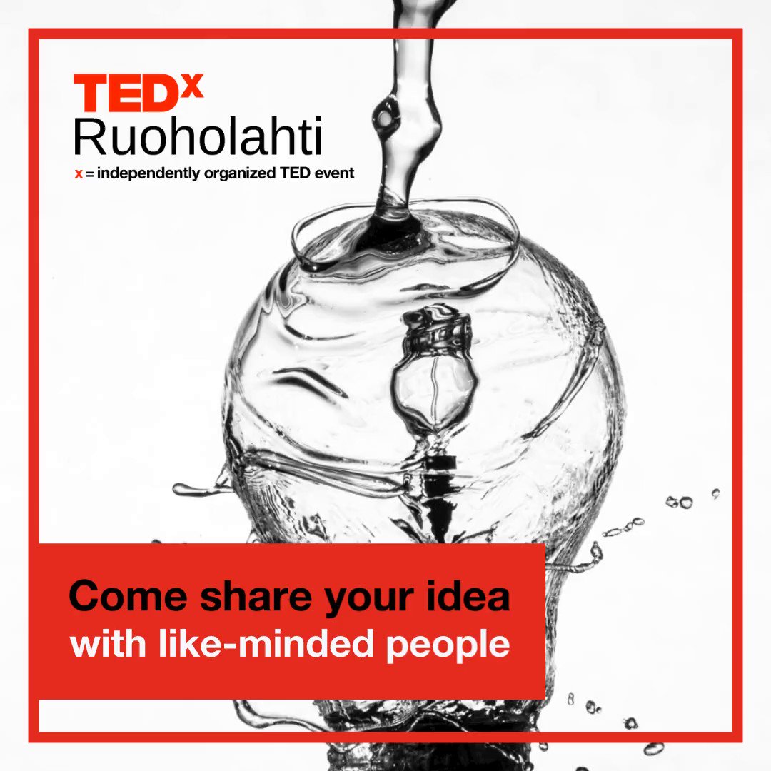 Ever wanted to speak at #TEDxTalks?
Share your ideas in Helsinki -  #TEDxRuoholahti is coming in October 2023, and @TEDxRuoholahti is looking for speaker proposals. 

What are the changes you want to see?

Apply to speak->  https://t.co/rpvUzfLWCe

#slush2022 #slush https://t.co/4k96jkjTs1