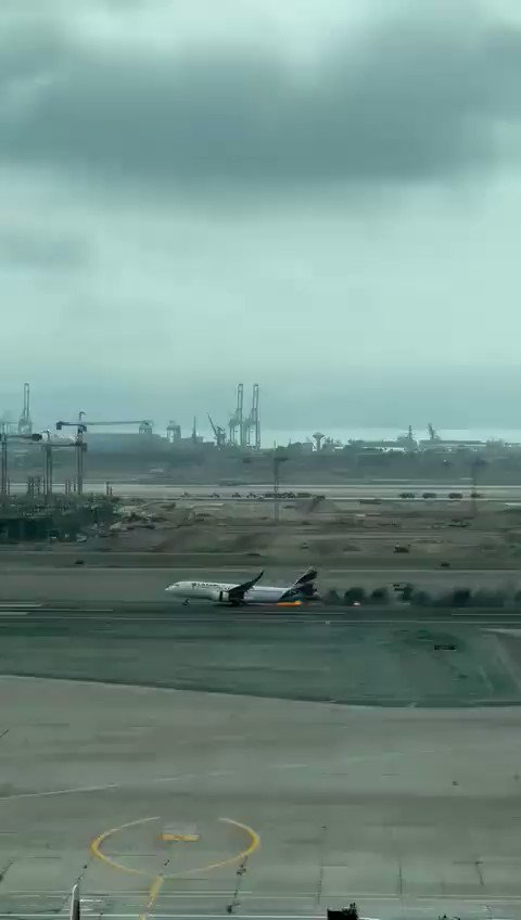 Peru - A LATAM Airlines (https://t.co/IMRvqWlmE5) jet collided with a firetruck on the runway of Peru's Jorge Chavez International Airport as it was taking off on Friday, the carrier said, resulting in the death of two firefighters https://t.co/c3akZXsyX9