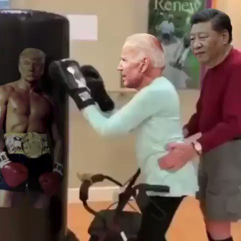 A very happy 136th birthday to himself, Joe Biden!  