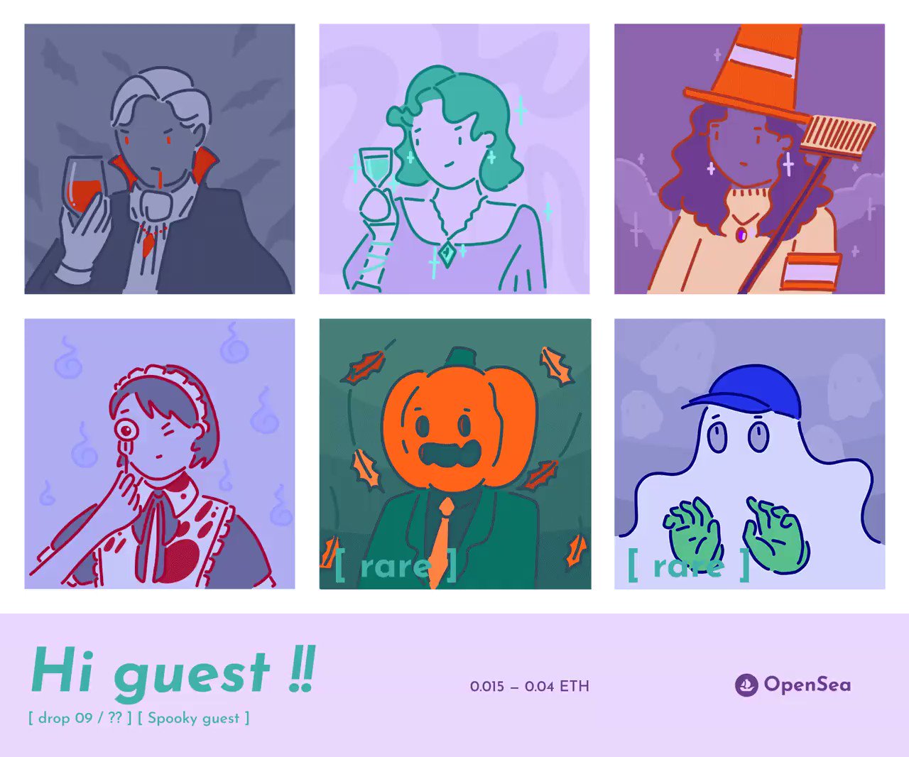 lueng_lhueng on Twitter "[ GUEST drop !! ] Hi guest !! [ 09 ] [ Spooky